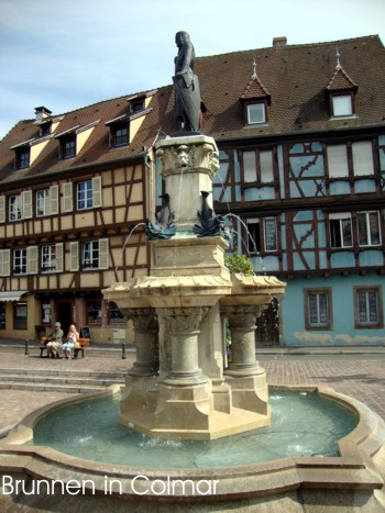 Brunnen in Colmar Brunnen in Colmar